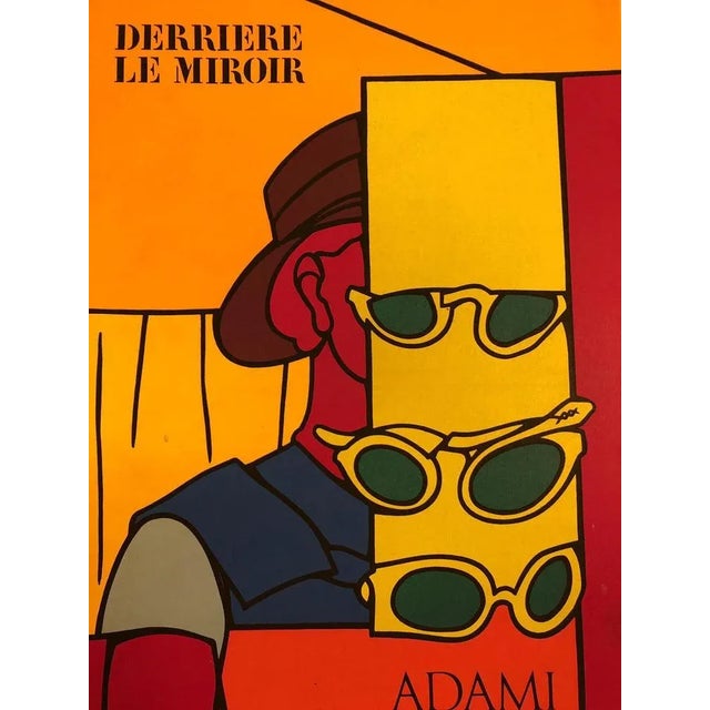 Valério Adami Behind the Mirror 220 (1) Original lithograph from "Behind the Mirror No. 220 October 1976" Publisher:...