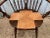 Early 20th Century Antique Windsor Style Bowl Back Rush Seat Armchair For Sale - Image 4 of 10