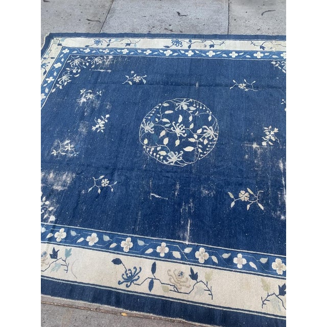 1900s, Handmade Antique Peking Chinese Rug 9.2' X 12.4' For Sale In New York - Image 6 of 11