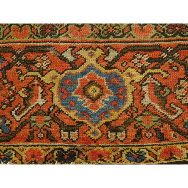 Antique Persian Rug. 8'10"x 13' For Sale - Image 10 of 11