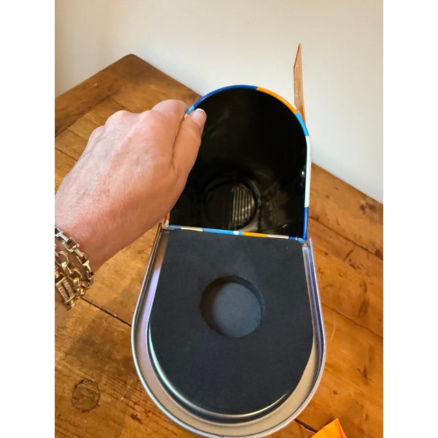 Limited Edition Veuve Clicquot Champagne Mailbox Designed by Eileen Ugarkovic For Sale - Image 9 of 13