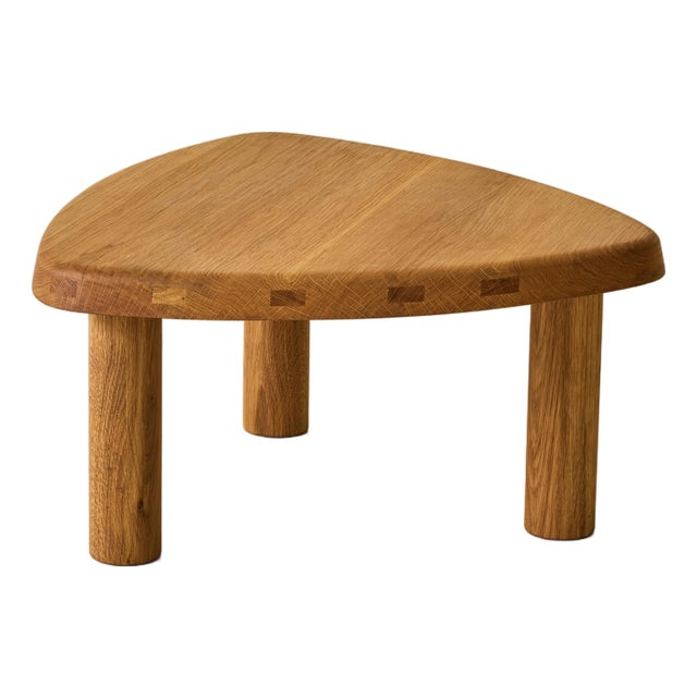 Pierre Chapo "T23" Oak Side Table, 1960s For Sale