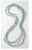 Signed Kai-Yin Lo - Necklace of 5 strands of nesting grey pearls. The Hand-made clasp set with grey cultured pearl -...