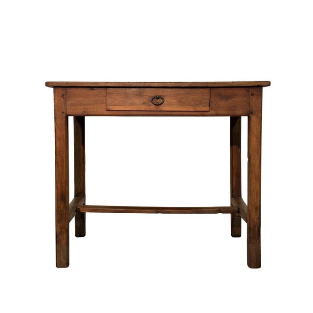 Antique Walnut Refectory Desk, 1700s For Sale - Image 4 of 4