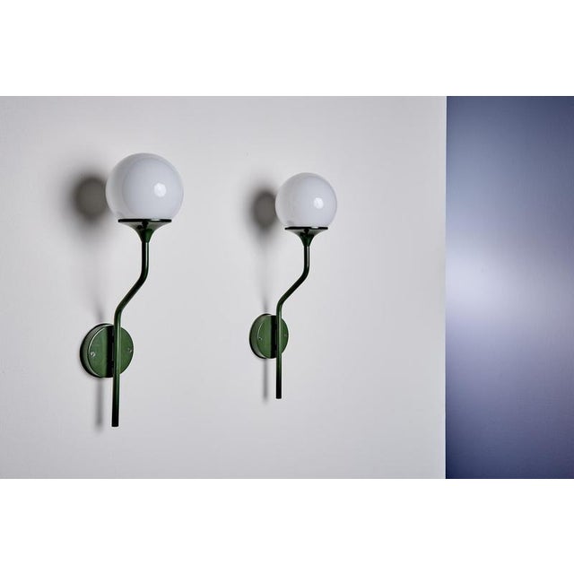 Wall Sconce with Globe by Goffredo Reggiani for Lampadari Reggiani, 1960s For Sale - Image 10 of 13