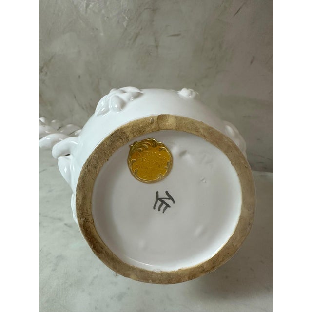 White Pitcher by Emile Tessier For Sale - Image 6 of 16