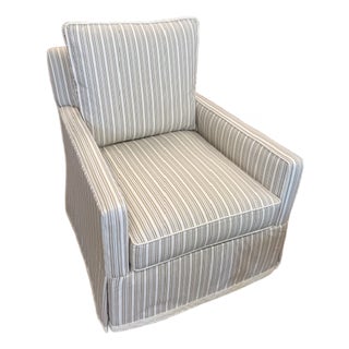 Ginger Skirted Chair For Sale