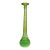 Vintage Mid Century Modern Empoli Italian Green Chianti Genie Bottle Decanter 22" For Sale
