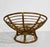 Brown Vintage Rattan Bamboo Papasan Chair For Sale - Image 8 of 10