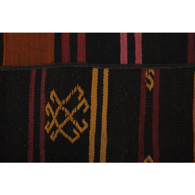 Textile Kilim Rug From Konya, Central Anatolia 10'2" X 11'8" For Sale - Image 7 of 12