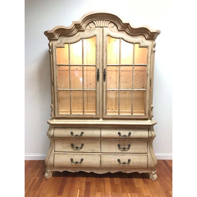 Late 20th Century Drexel Heritage Breakfront China Chairish