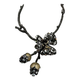 Philippe Ferrandis Branch Necklace 1990 For Sale