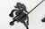 1990s Black Wrought Hotdog or Marshmallow Skewers in Male and Female Forms For Sale - Image 4 of 7