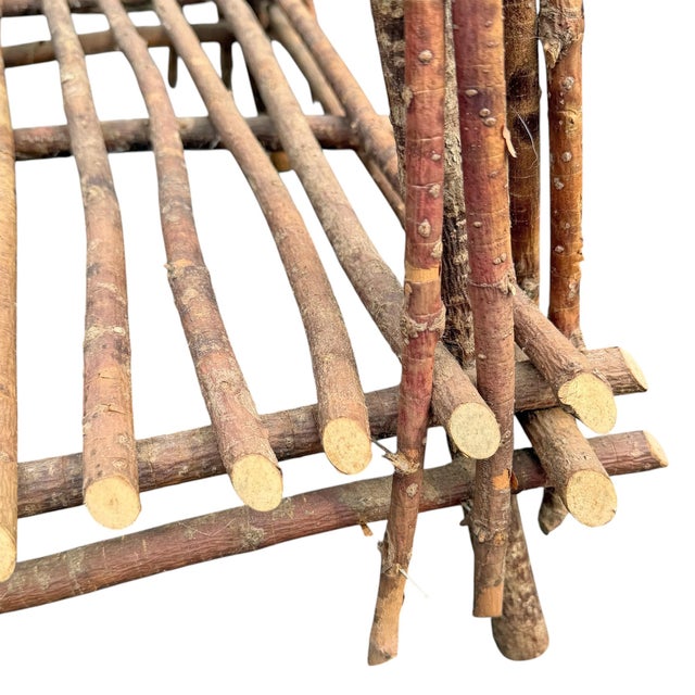 Adirondack Style Twig Table For Sale - Image 15 of 15