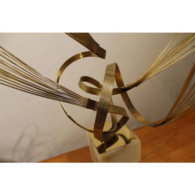 Mid-Century Abstract Curtis Jere Free-Form Brass Sculpture For Sale In Philadelphia - Image 6 of 13