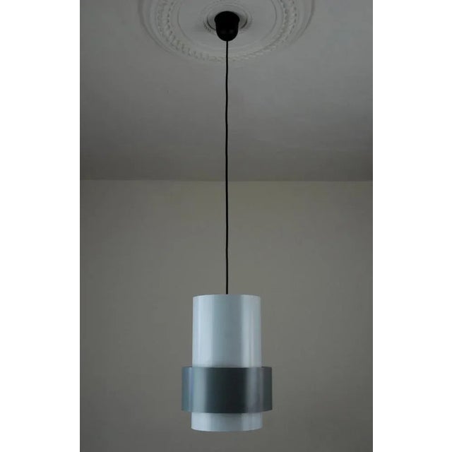 Mid-Century Modern Central Pendant Light by Jo Hammerborg for Fog & Mørup, Denmark For Sale - Image 3 of 9