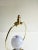 Vintage 1988 Signed Pottery Crock Table Lamp, Cobalt Blue Leaves & Details With Ear Handles For Sale - Image 15 of 18