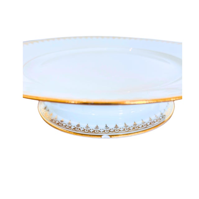 1920s Circa 1925 Antique French Limoges Porcelain Dinner Set for 10- 32 Pieces For Sale - Image 10 of 10