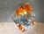 Multi Léa Pendant Lamp in Bio Material with Natural Dyes by Thibault Philip For Sale - Image 6 of 7