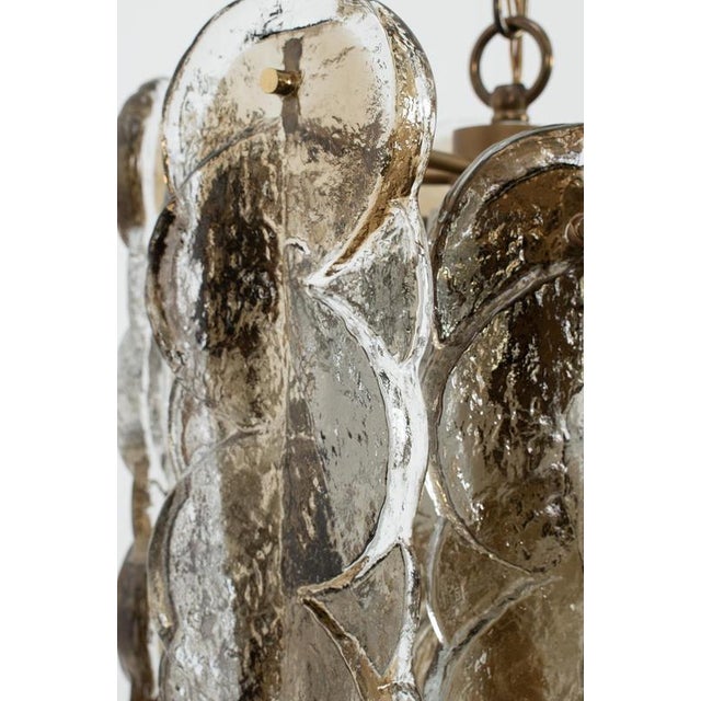 Glass Hanging Lamp from Kalmar Citrus For Sale - Image 7 of 11