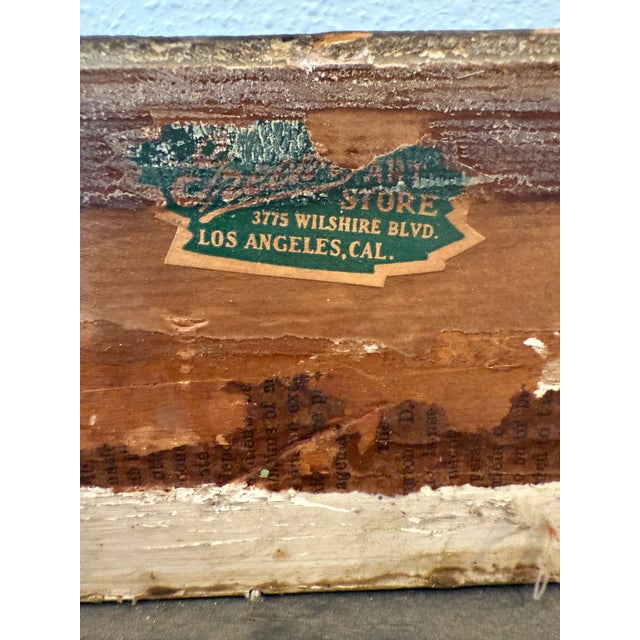 Antique Louis Philippe French Style Gilded Beveled Mirror/27.25" For Sale - Image 4 of 7