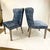 Vintage Hollywood Regency Traditional Slipper Chairs - A Pair. For Sale - Image 6 of 11