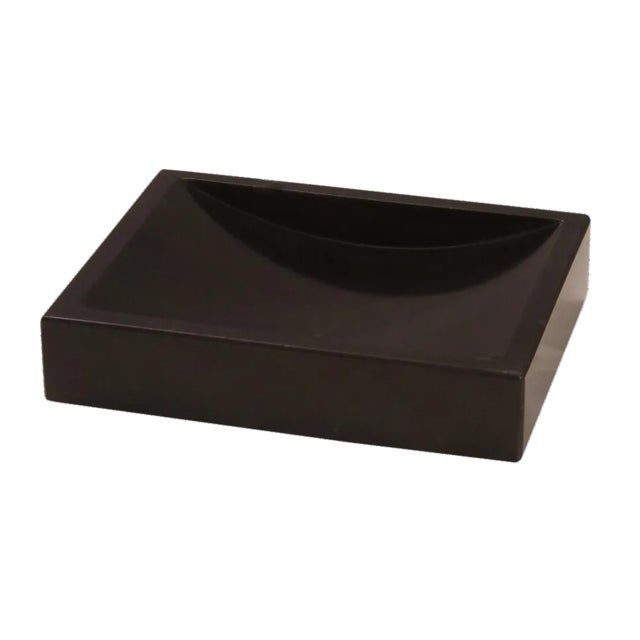 Black Marble Soap Dish For Sale