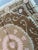 Beige Brown Cotton Suzani Square With Pink Medallion For Sale In New York - Image 6 of 10
