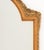 Neoclassical Style Fruitwood Framed Mirror, arch form mirror with laurel wreath form cresting. Overall 41.25" H x 27.5" W...