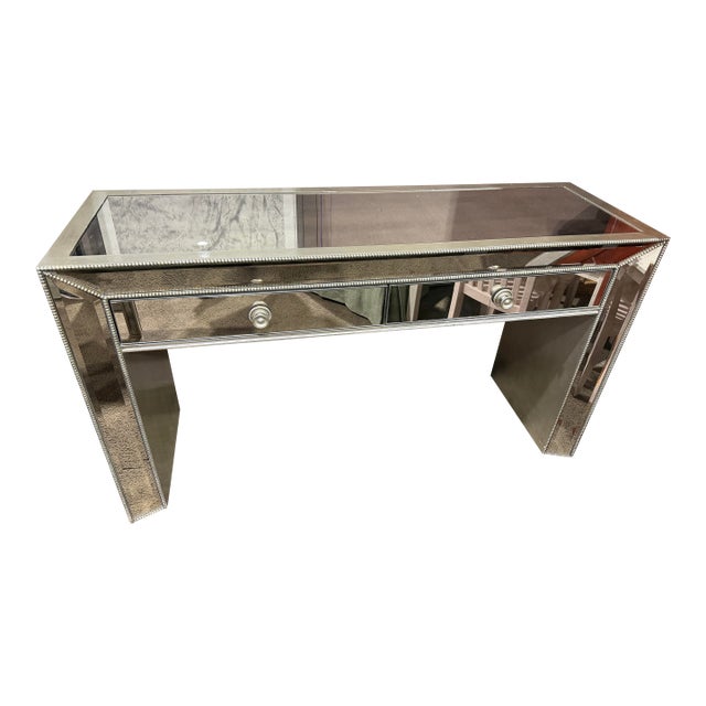 Mirrored Entry Table For Sale