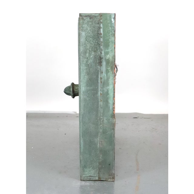 Early 20th Century Copper Architectural Rosette Wall Element For Sale - Image 12 of 15