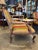 1970s Pair of 1970s Louis XV Multi-Colored Stripe Chair For Sale - Image 5 of 7