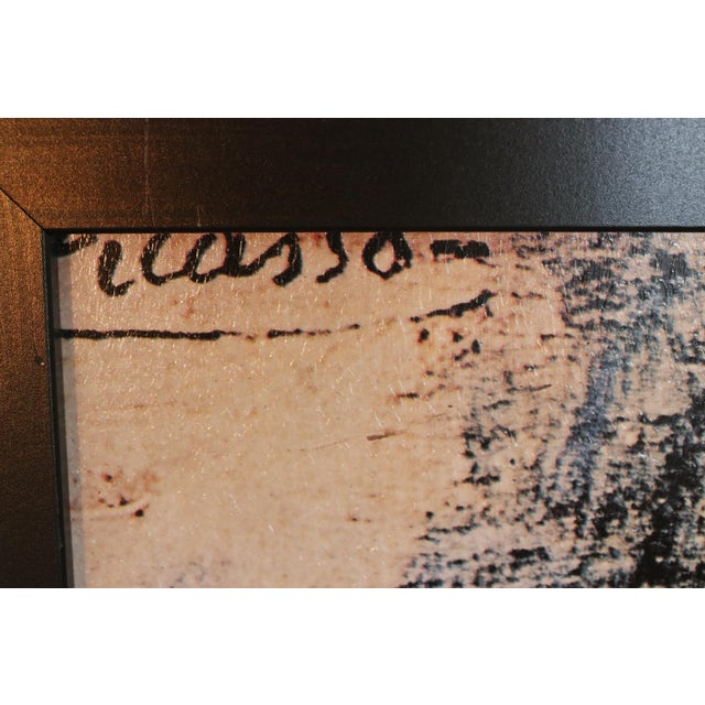 Picasso "The Blue Nude" Textured Vintage Giclée in Floater Frame For Sale - Image 14 of 14