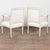 Pair, White Swedish Gustavian Armchairs, 19th Century For Sale - Image 18 of 18