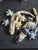 1990s Hand Crafted Textile Treasures- Pair of 1990 Geckos For Sale - Image 5 of 18
