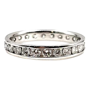1.25 Ct Diamond Eternity Ring Size 6.5