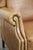 Light Cowhide Wing Armchair with a Timeless English Look and Good Seating Comfort For Sale - Image 11 of 14