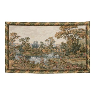 Lakeside Loom Woven Tapestry - 80 X 135 Cm (2'8" X 4'5") - Requires Rod Size 4 For Sale
