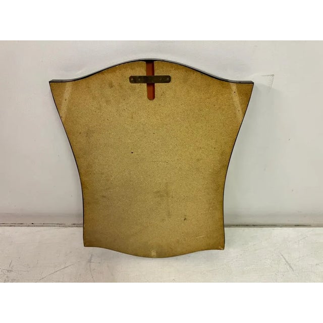 Italian Brass Mirror, 1950s For Sale - Image 11 of 12