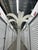 1980s Glamorous Hollywood Regency White Palm Tree Floor Lamp in the Style of Dario Bartolini For Sale - Image 15 of 15