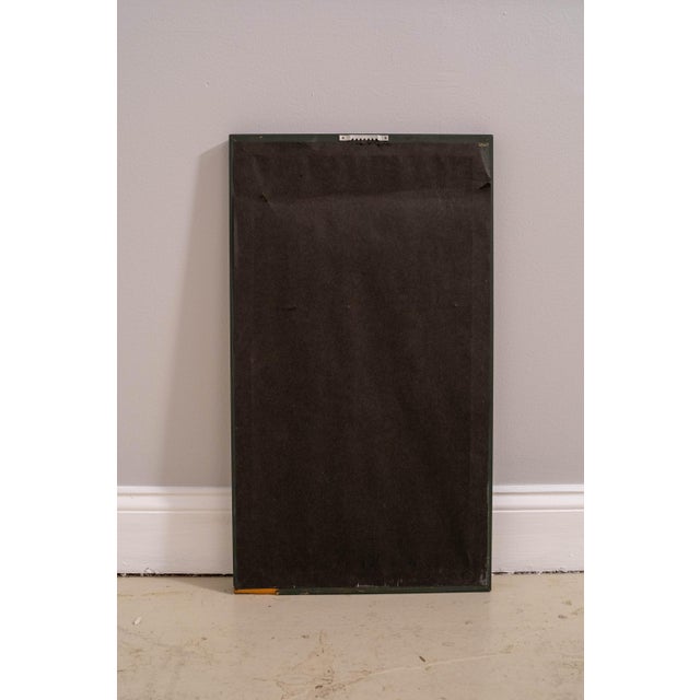 Mt Vernon Place Eglomise Panel Top Mirror For Sale - Image 9 of 9