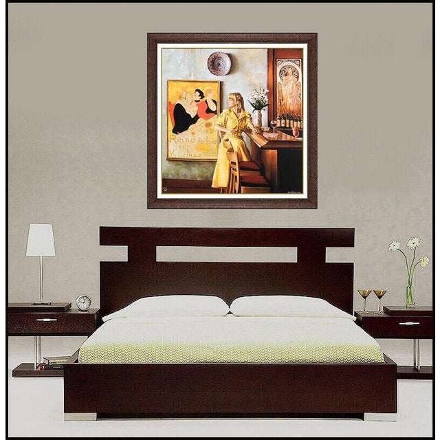 Message us to inquire about custom framing options! (Included for free with every purchase) The artwork listed here is a...