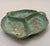 Mid-Century Modern Mid-Century Modern American Mint Green & Gold Divided Ceramic Tray For Sale - Image 3 of 10