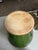 Ceramic 1980s French Pottery Terracotta Cruche Green Glaze Earthenware Planter 14in For Sale - Image 7 of 7