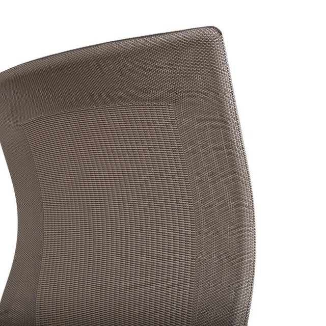 Magnum Stricktex Chairs in Fabric and Chrome in Grey and Beige from Team 7, Set of 4 For Sale - Image 5 of 16
