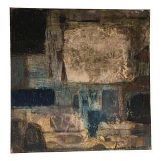 Ruth Schmidt Stockhausen, Miniature I ; BKK Ostfriesland Bad Nauheim, 1970s, Gouache and Mixed Media For Sale