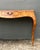 Rococo Vintage Italian Olive Burl Wood Writing Desk For Sale - Image 3 of 12
