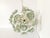Antique White French Vintage Tole Daisy Chandelier For Sale - Image 8 of 8