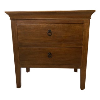 Walnut 2 Drawer End Table, Room & Board, Attributed For Sale