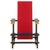 Red and Blue Armchair by Gerrit Thomas Rietveld for Cassina For Sale - Image 10 of 10